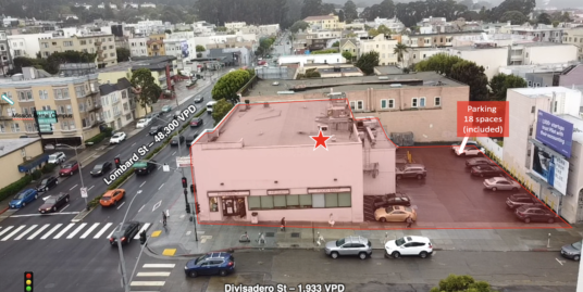 3201 Divisadero, San Francisco (Former Walgreens)
