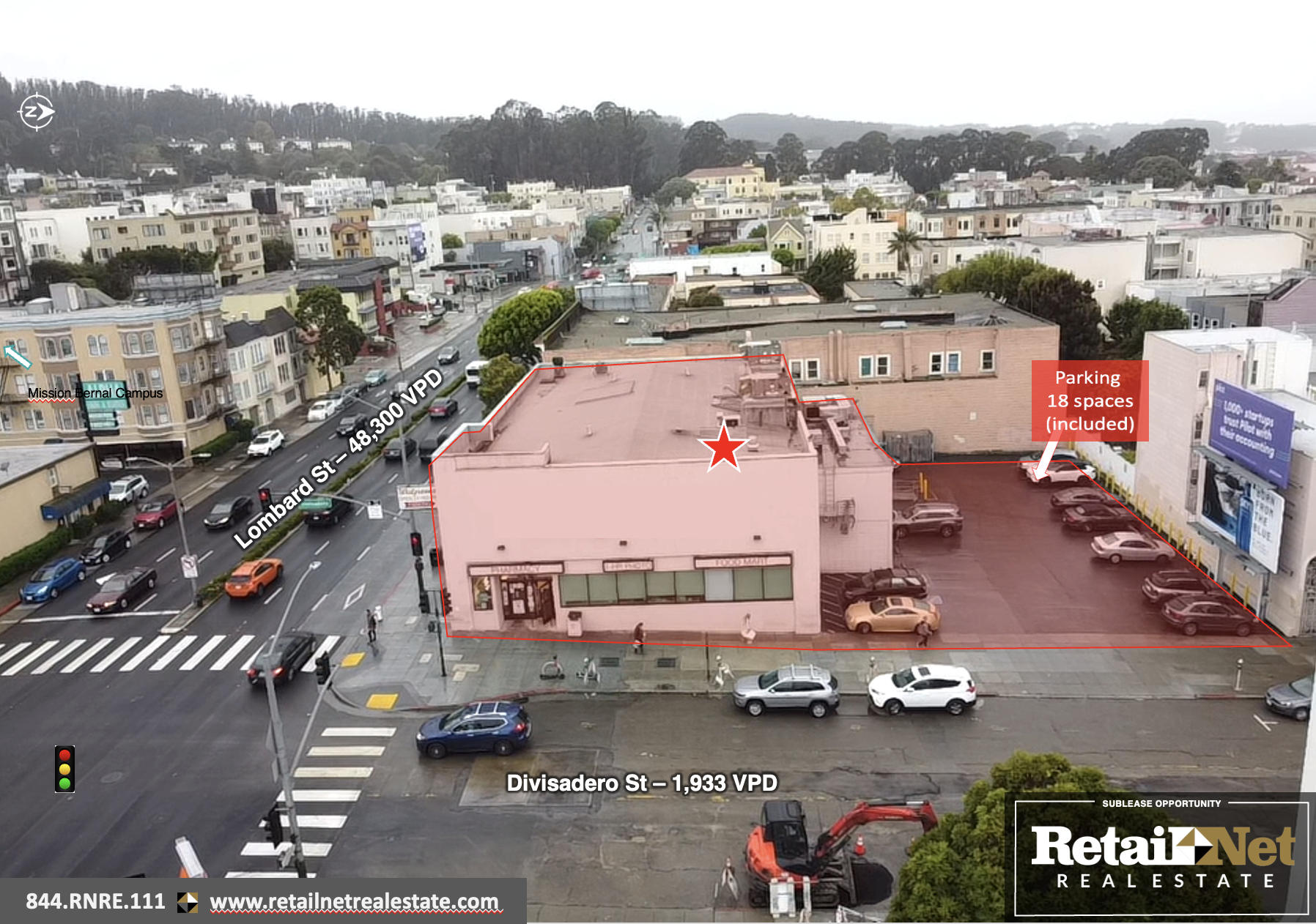 3201 Divisadero, San Francisco (Former Walgreens)